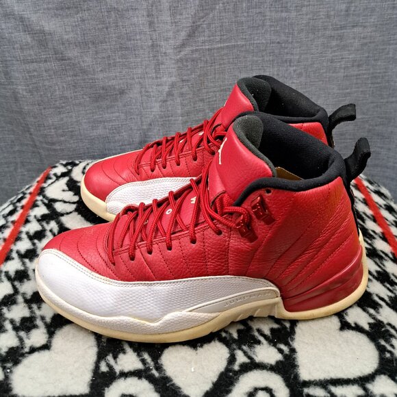%Size 8 Nike Air Jordan 12 Retro Men 130690-600 Shoes AJ7